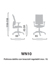 Carica l&#39;immagine nel visualizzatore di Gallery, Poltrona WN10 Wing
